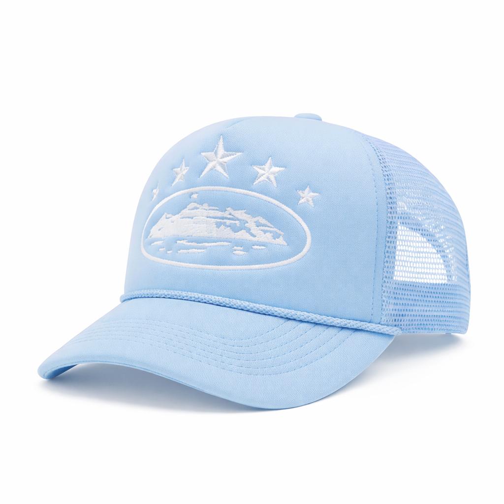 Corteiz Trucker Cap Sky Blue