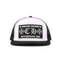 Chrome Hearts Hollywood Trucker Cap Black & White