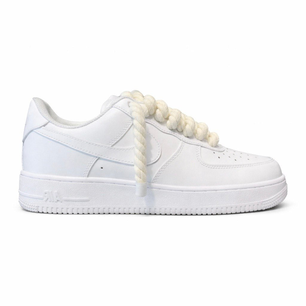AF1 Rope Laces White