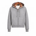 Burberry Check Hood Grey