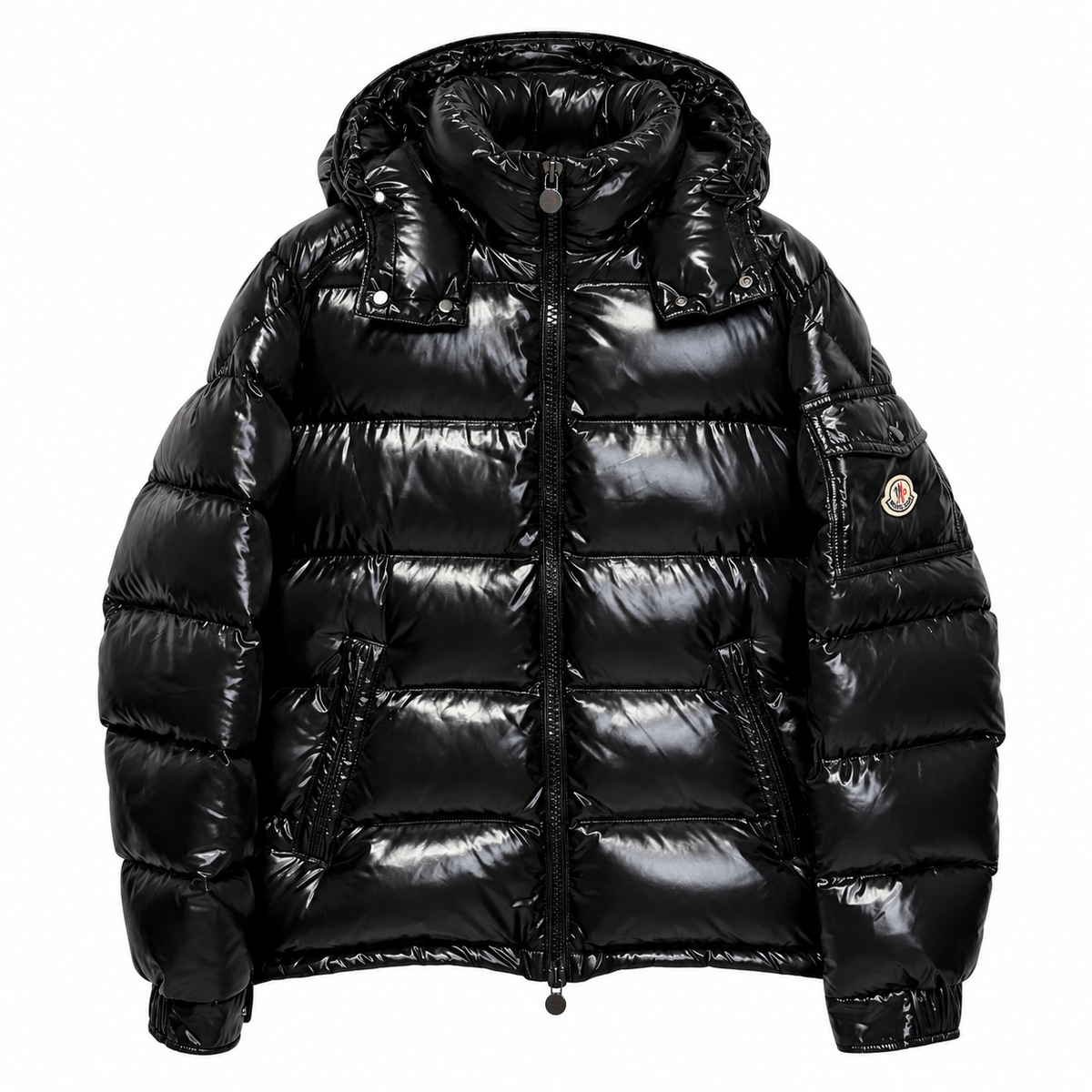 Moncler Maya Black Shiny